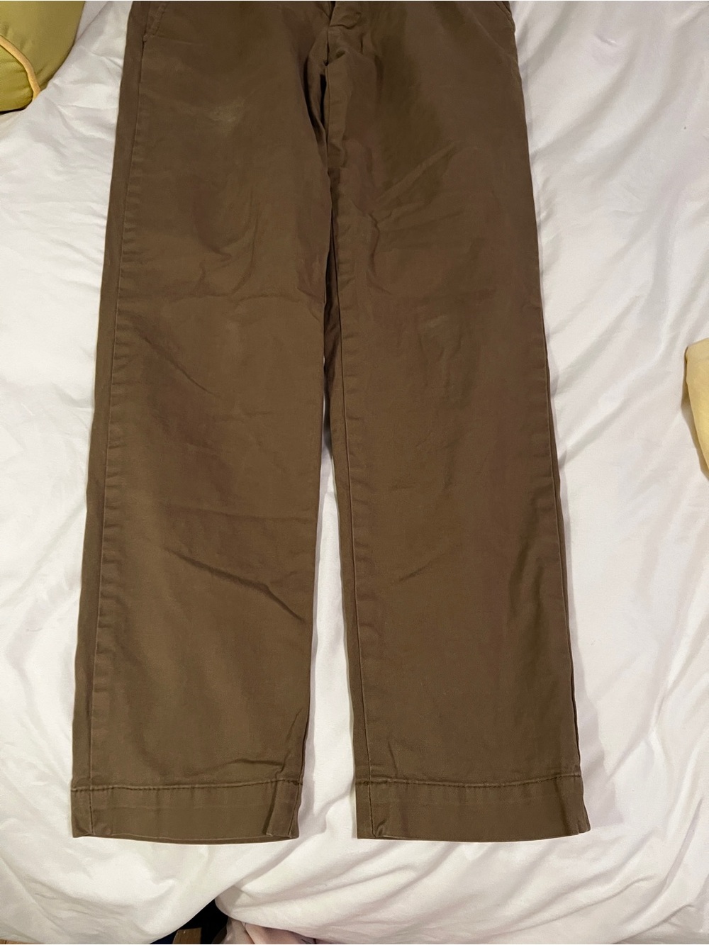 Banana Republic Men's Mason Chino Pants khaki/olive Brown size 31 x 33 - Picture 3 of 6